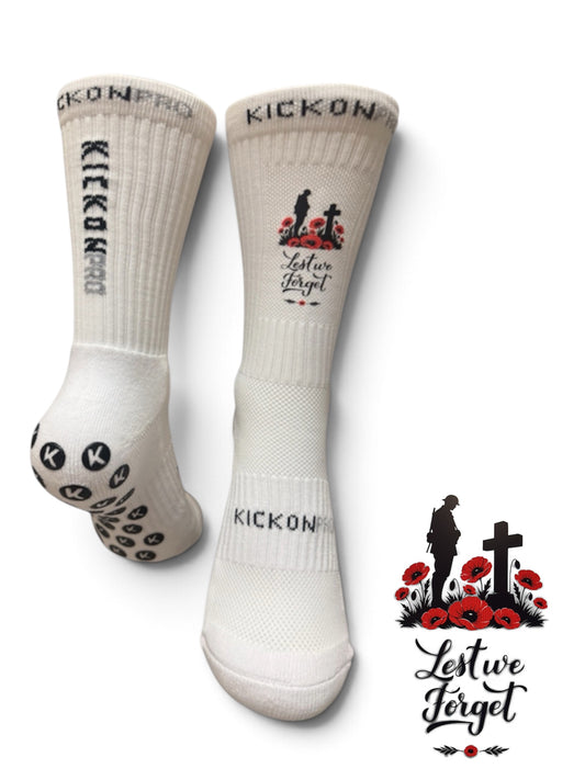 *Limited Edition* KickonPro POPPY Grip Socks