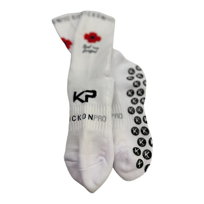 *Limited Edition* KickonPro POPPY Grip Socks