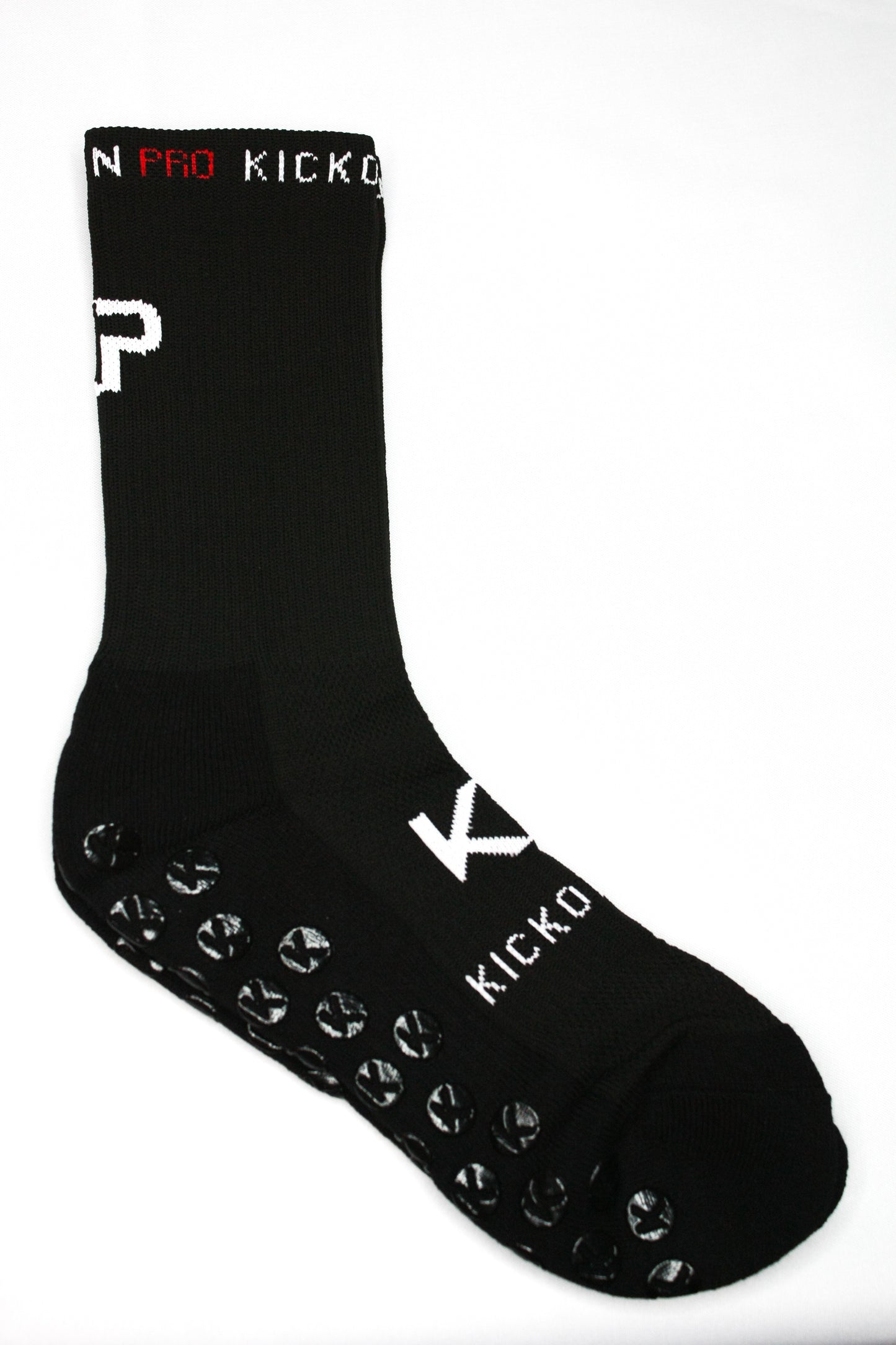 KickonPro Grip Socks For Athletes - Black