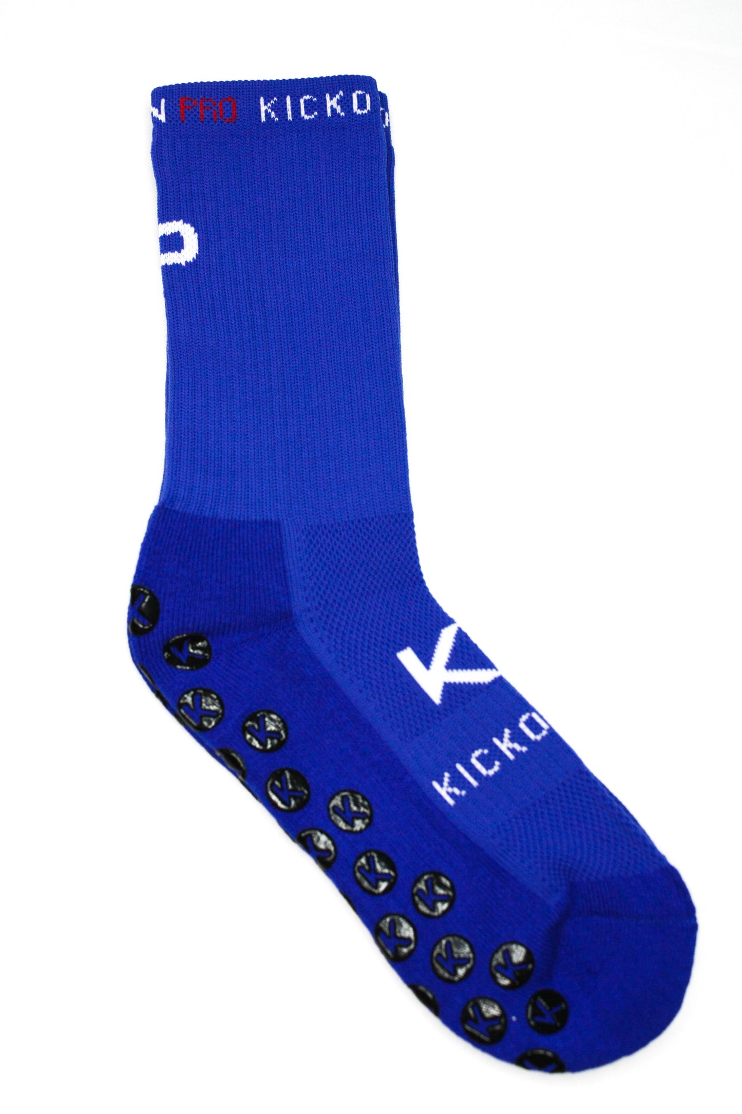 KickonPro Grip Socks For Athletes - Blue