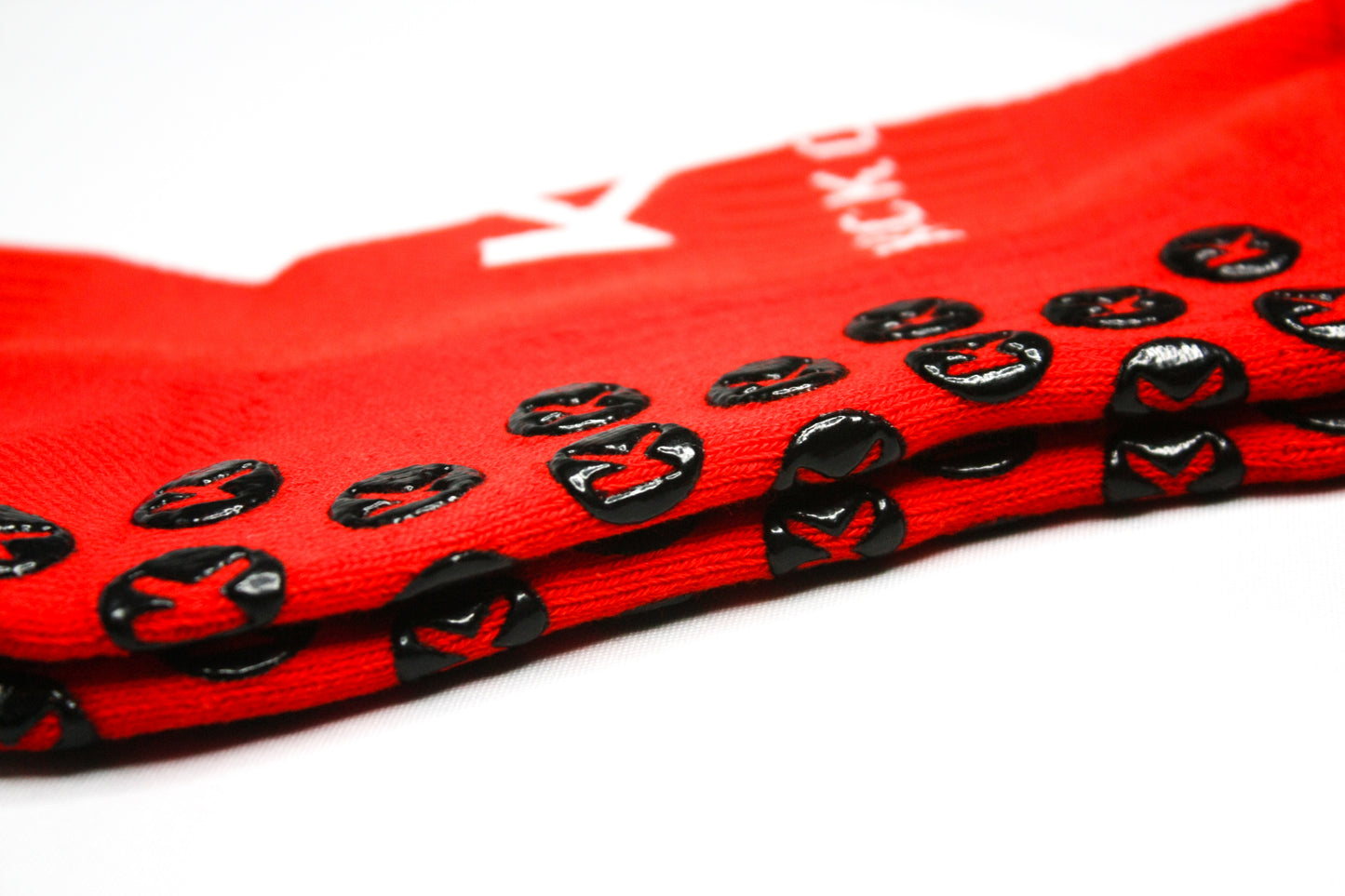 KickonPro Grip Socks For Athletes - Red