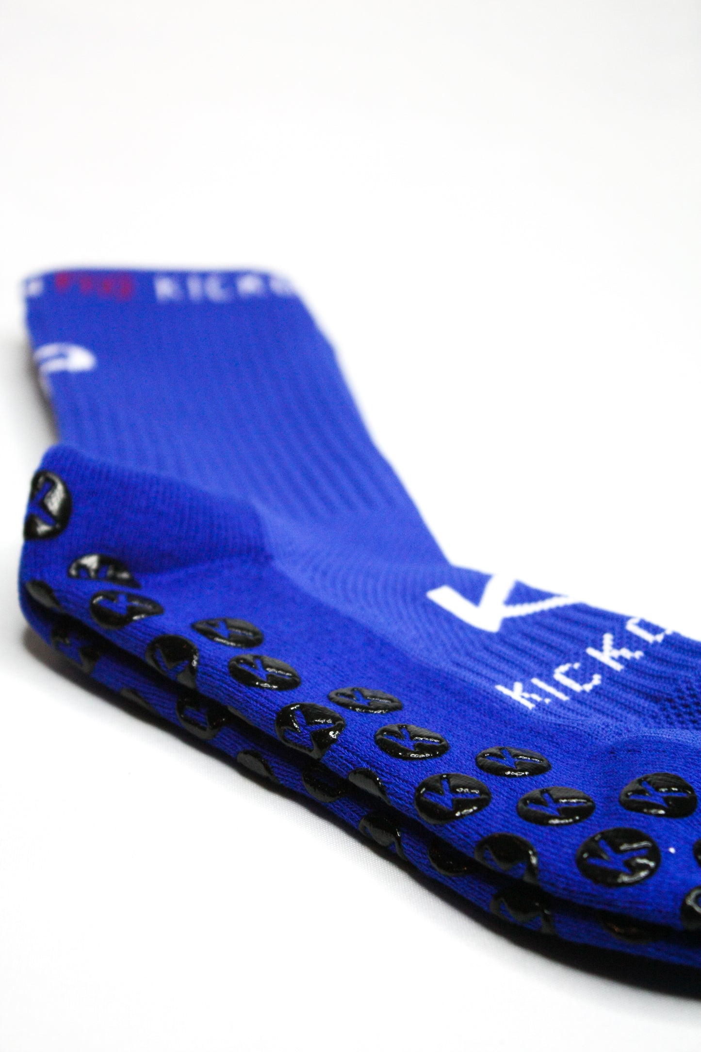 KickonPro Grip Socks For Athletes - Blue