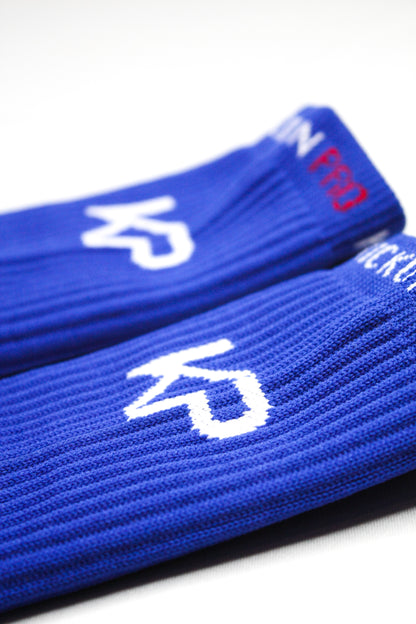 KickonPro Grip Socks For Athletes - Blue