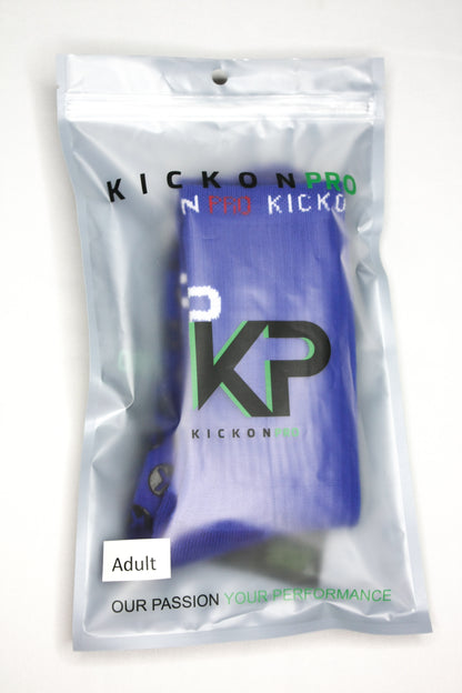 KickonPro Grip Socks For Athletes - Blue